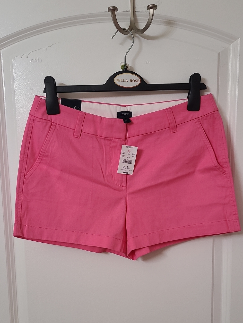NWT J. Crew Pink Women’s Cotton Blend Chino Shorts